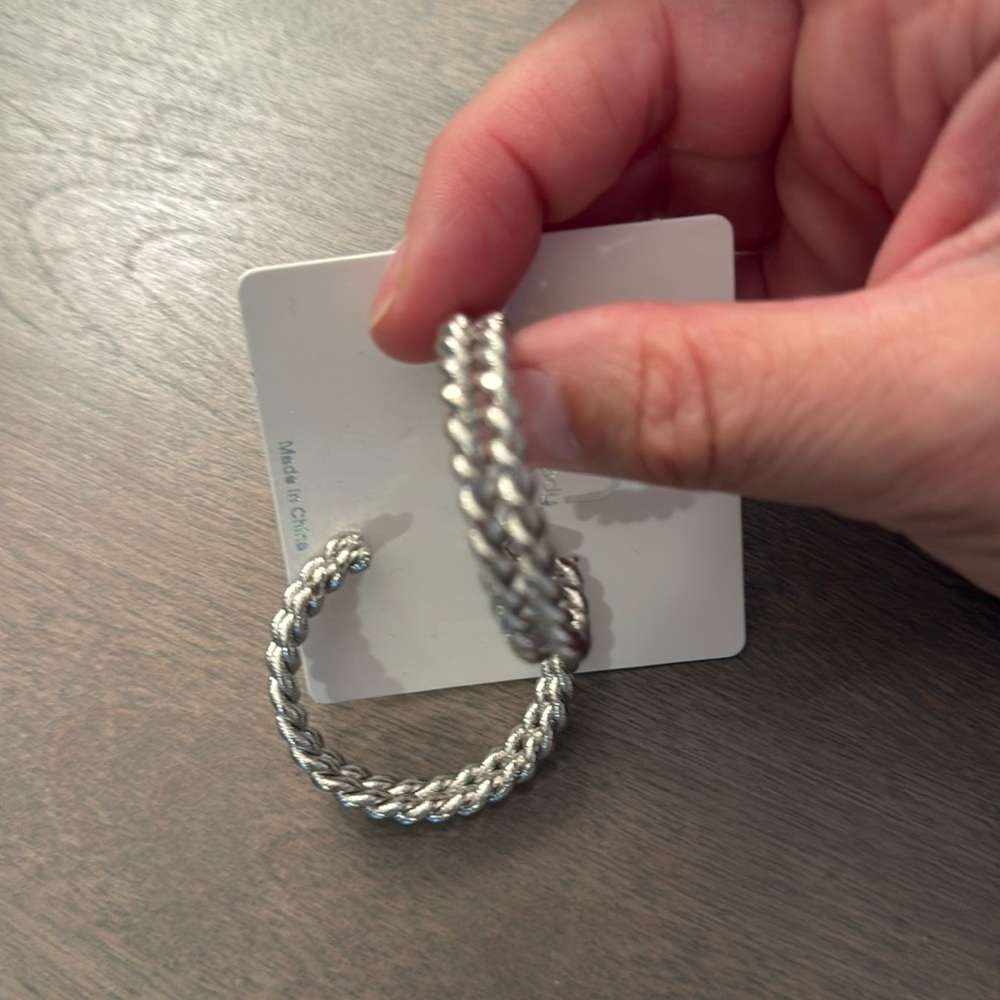 🛍️🛍️NWT silver earrings